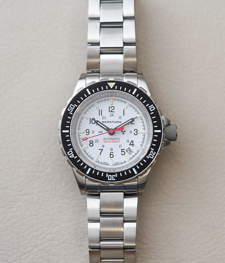 Marathon 41mm Diver's Automatic GSAR Arctic Dial Type II Bracelet WW194006SS-0513
