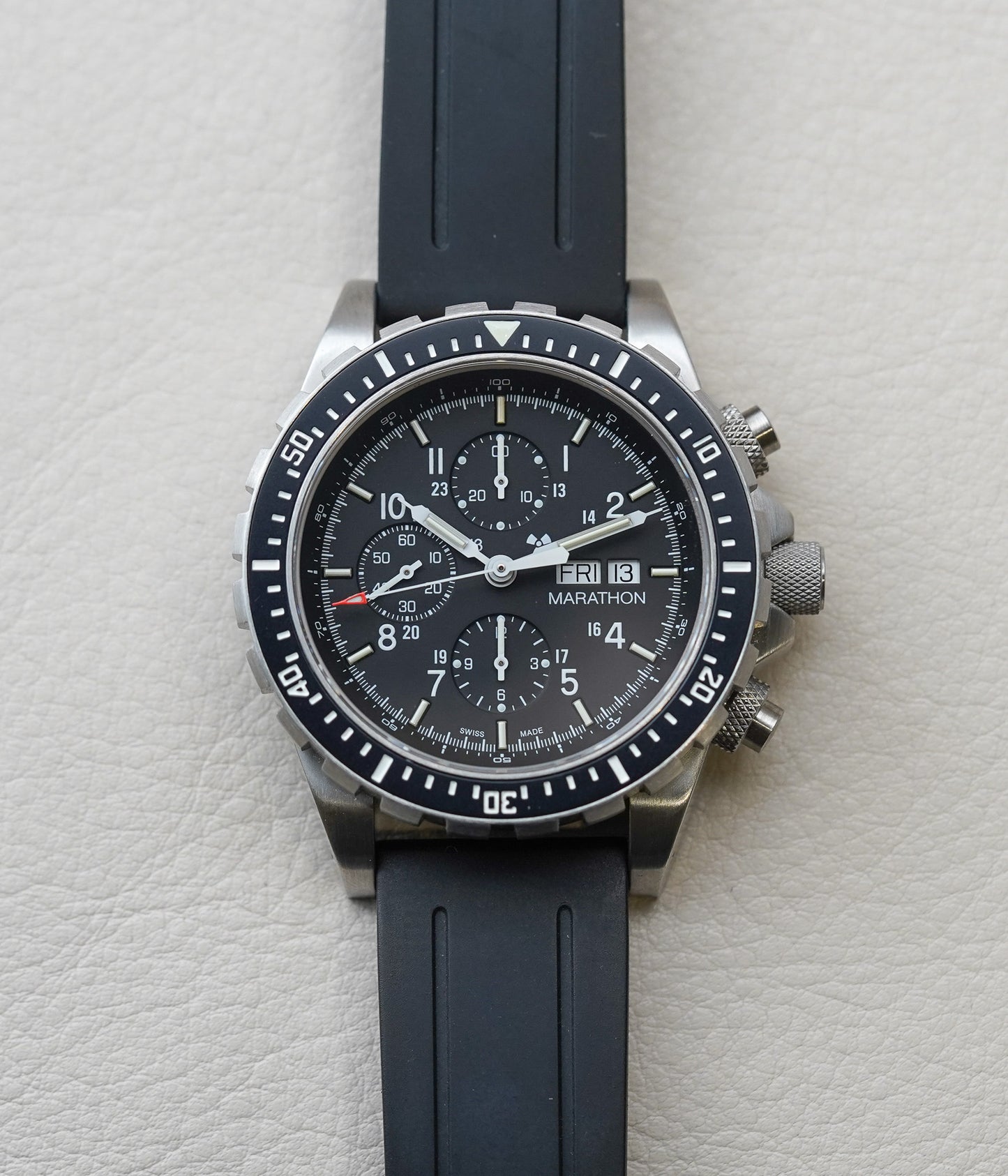 Marathon 46mm Diver's Automatic CSAR Standard-Issue Type II WW194014SS-0130