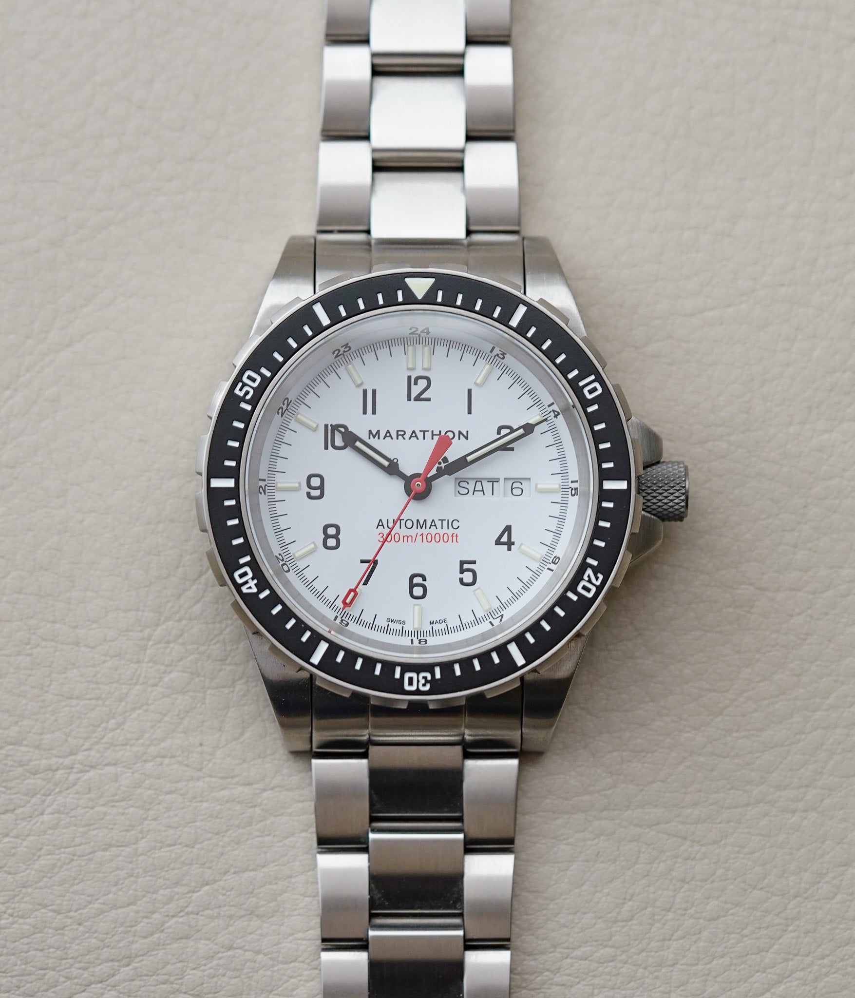 Marathon 46mm Diver's Automatic JDD Arctic Type II WW194021SS-0509