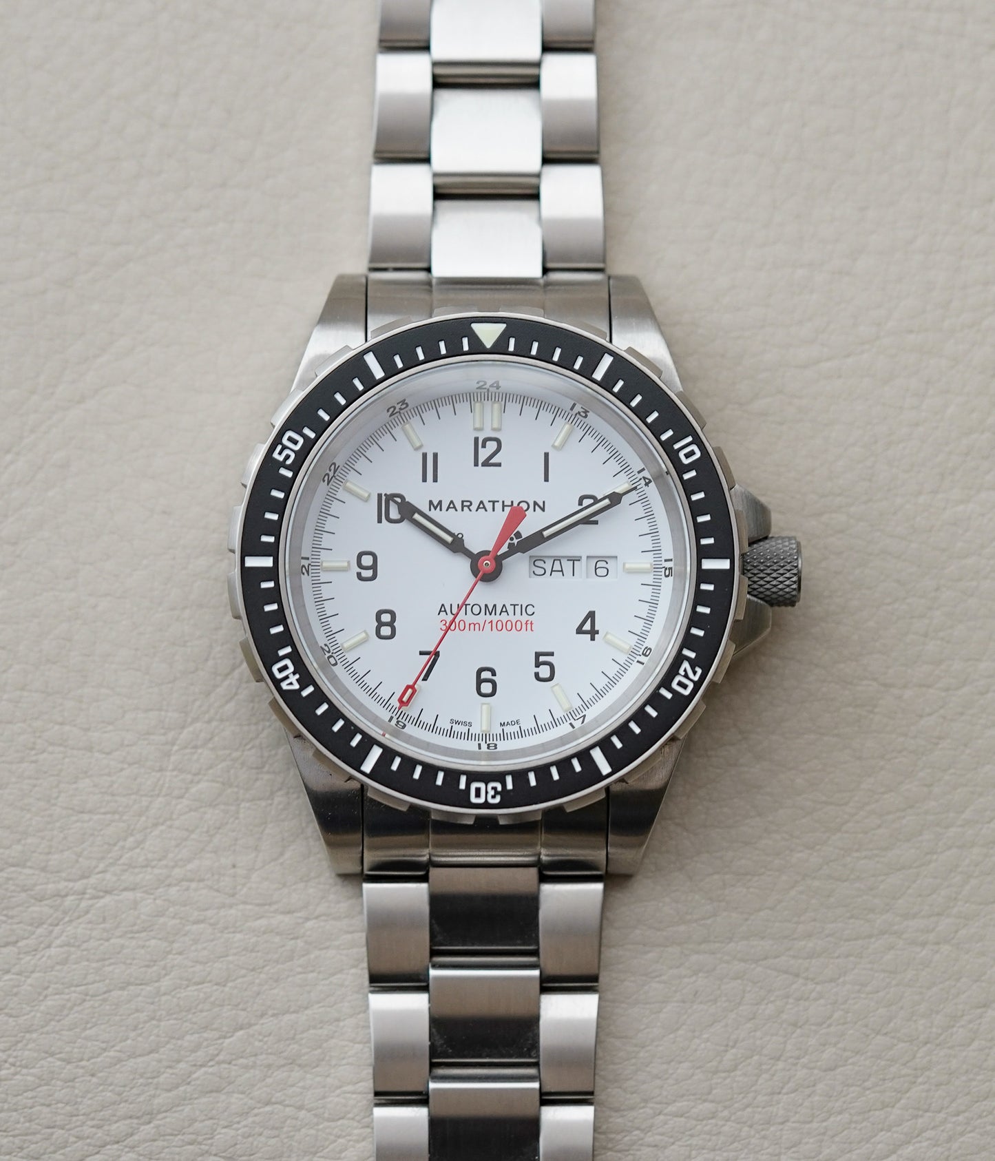 Marathon 46mm Diver's Automatic JDD Arctic Type II WW194021SS-0509