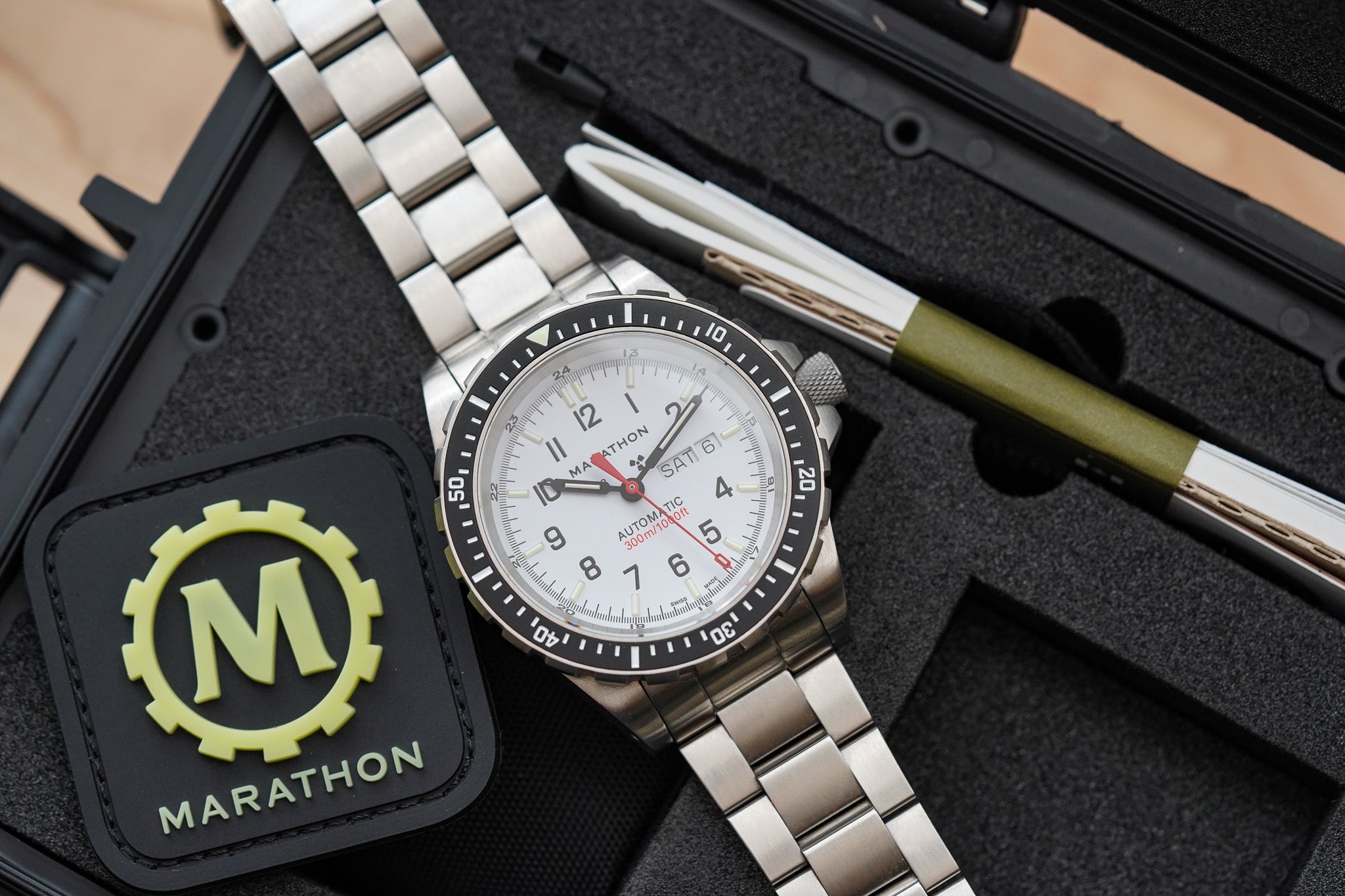 Marathon 46mm Diver's Automatic JDD Arctic Type II WW194021SS-0509