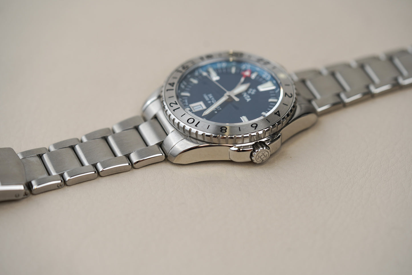 Monta Skyquest GMT Blue Dial Steel Bezel M67BCCLT24ST