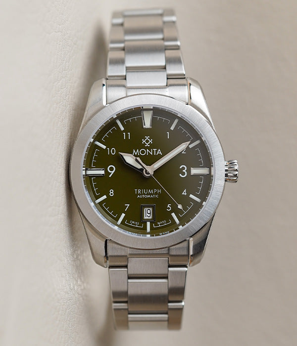 Monta Triumph Green Dial