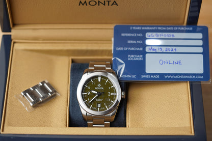 Monta Triumph Green Dial