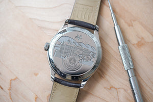 Montblanc Heritage GMT Salmon Dial MB119950