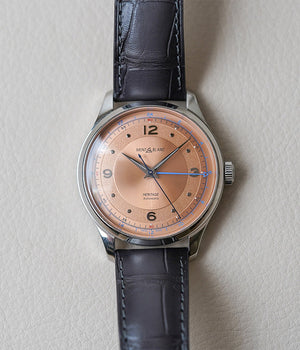 Montblanc Heritage GMT Salmon Dial MB119950