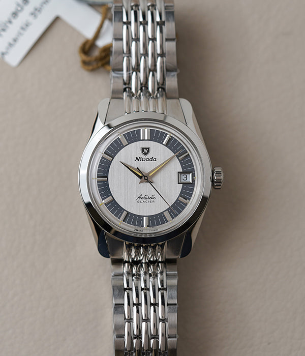 Nivada Grenchen Antarctic Glacier 35mm 35020M04 BOR