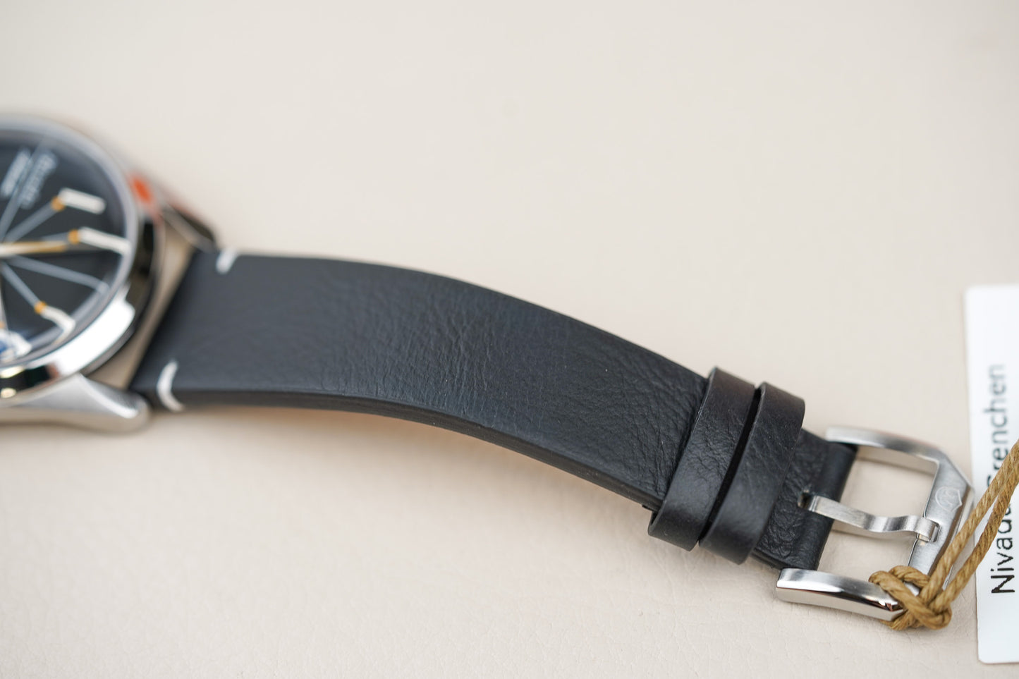 Nivada Grenchen Antarctic Spider Black 38mm 32072A15