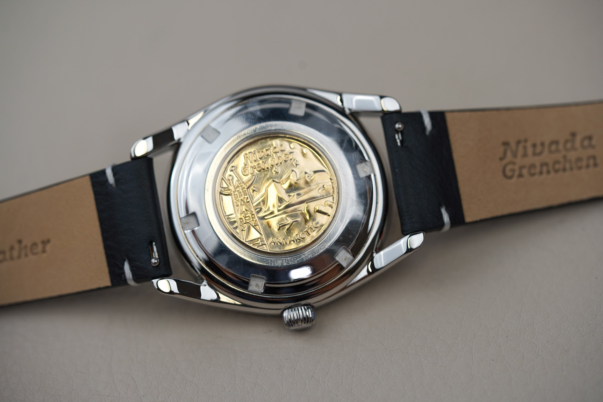 リピーター☘️kaen様@18.60 Nivada Grenchen Antarctic Spider Black 38mm 32072A15 – Belmont Watches
