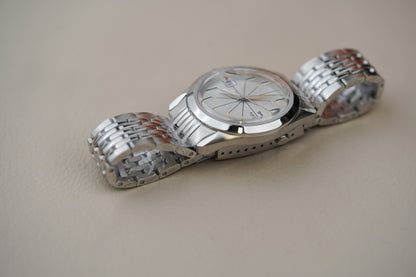 Nivada Grenchen Antarctic Spider Silver Dial BOR 32023A04