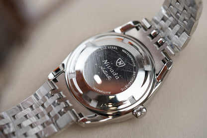 Nivada Grenchen Antarctic Spider Silver Dial BOR 32023A04