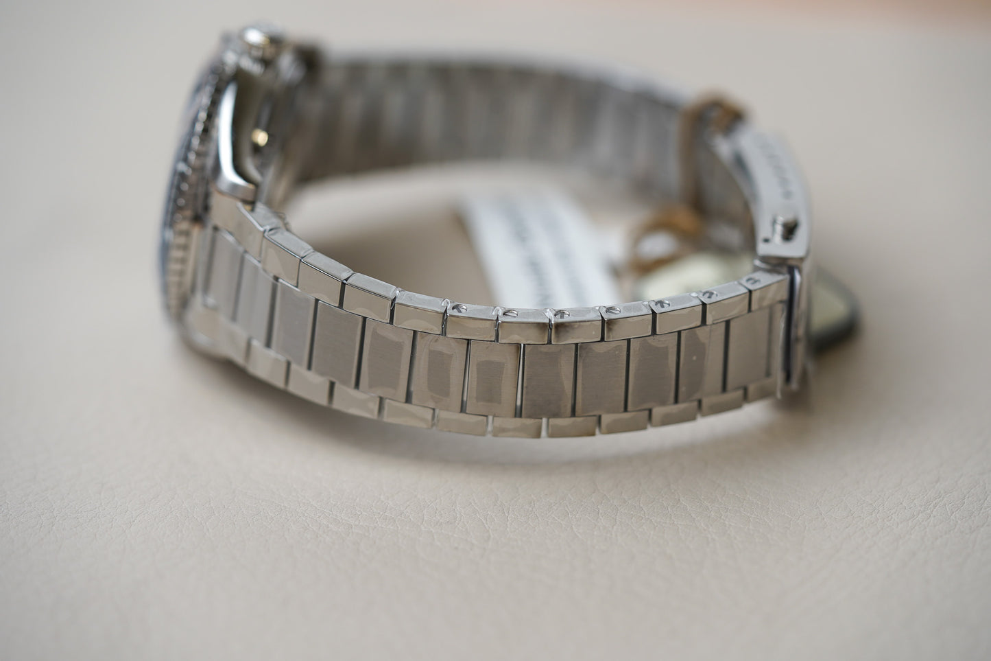 Nivada Grenchen Aquamar Black Flat Link Bracelet 32068A20