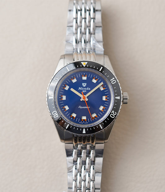 Nivada Grenchen Aquamar Blue BOR 32074A04