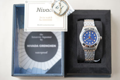 Nivada Grenchen Aquamar Blue BOR 32074A04