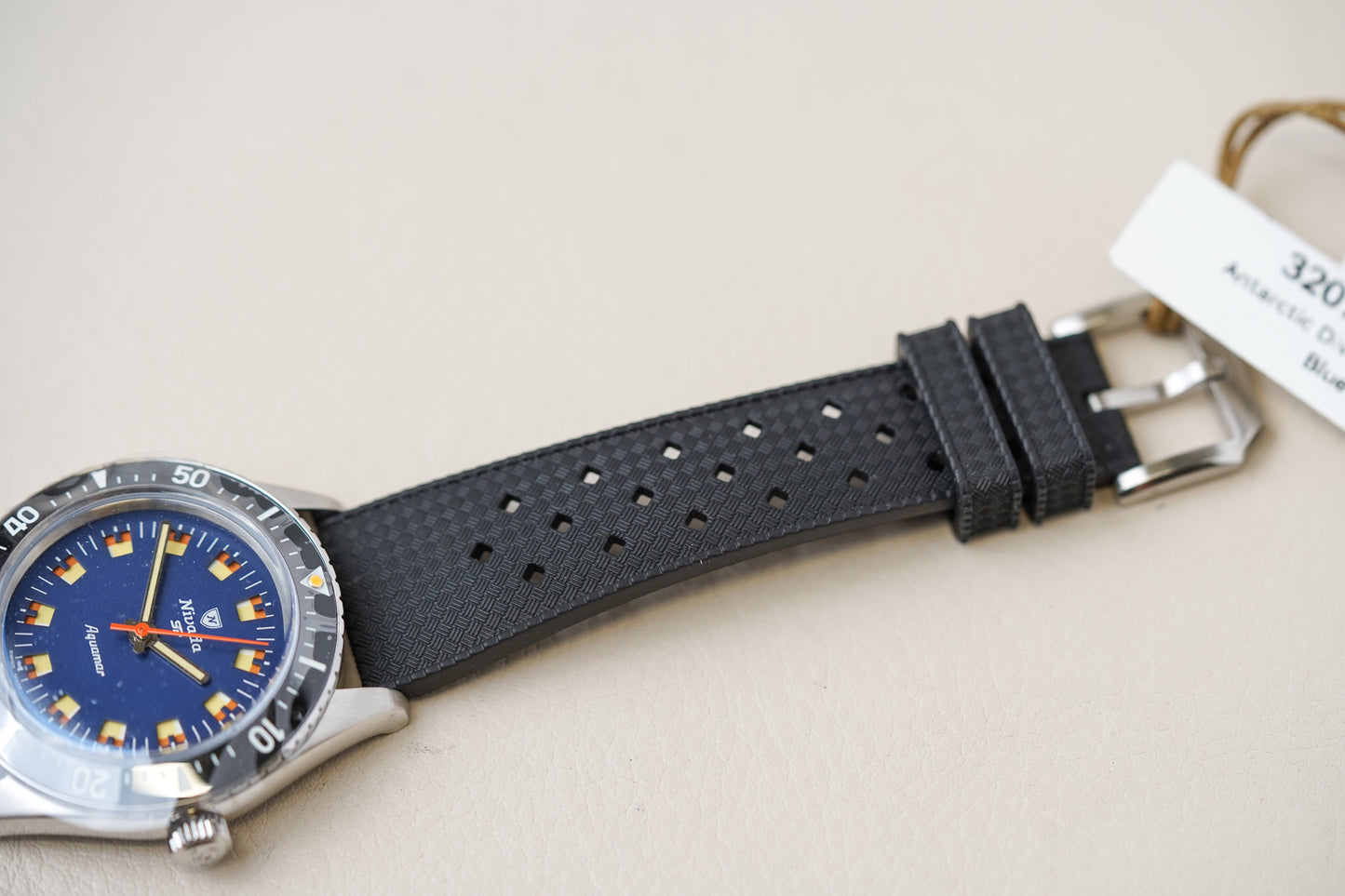 Nivada Grenchen Aquamar Blue Dial 32077A01