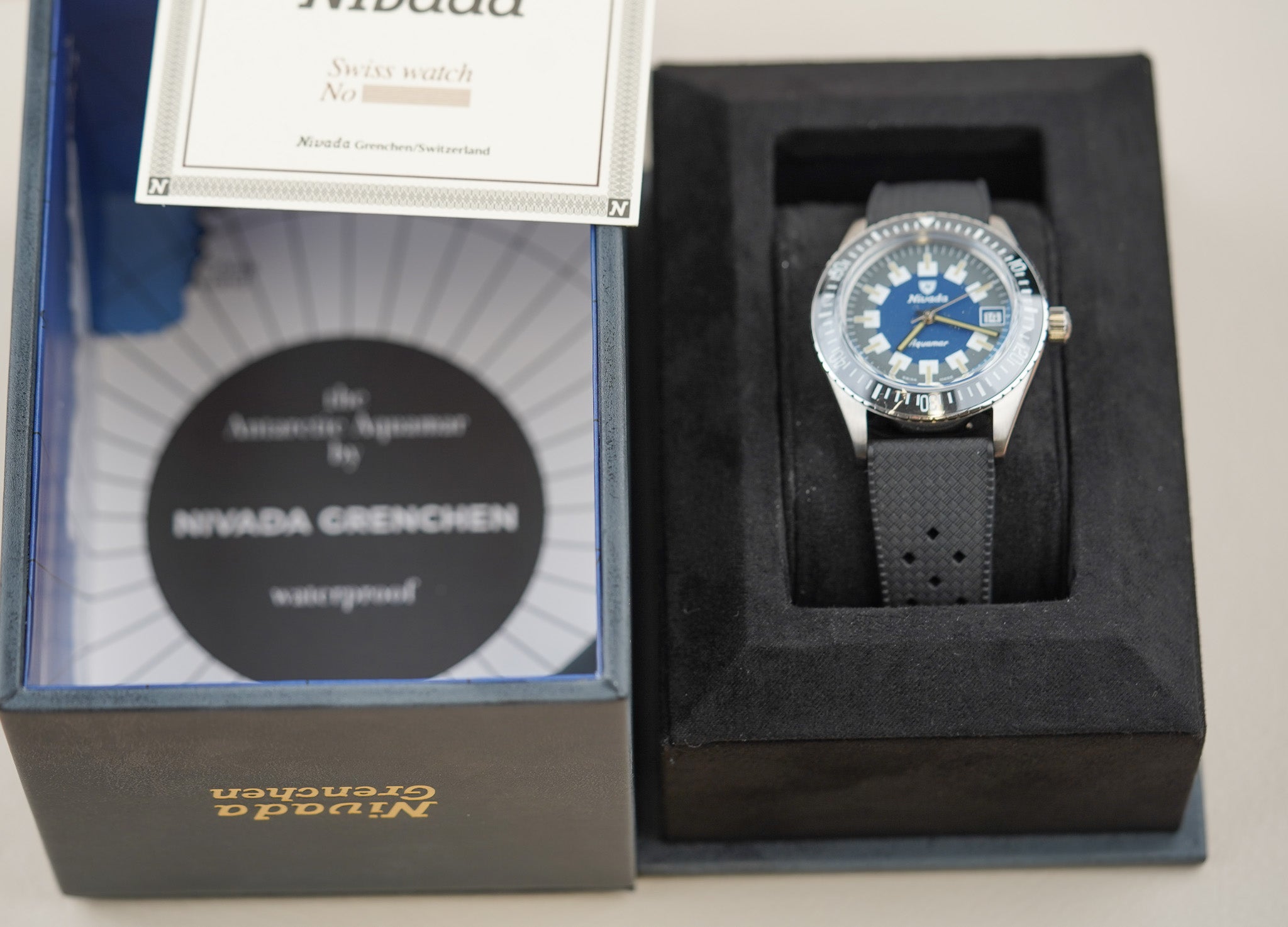 Nivada Grenchen Aquamar Vintage 32062A01