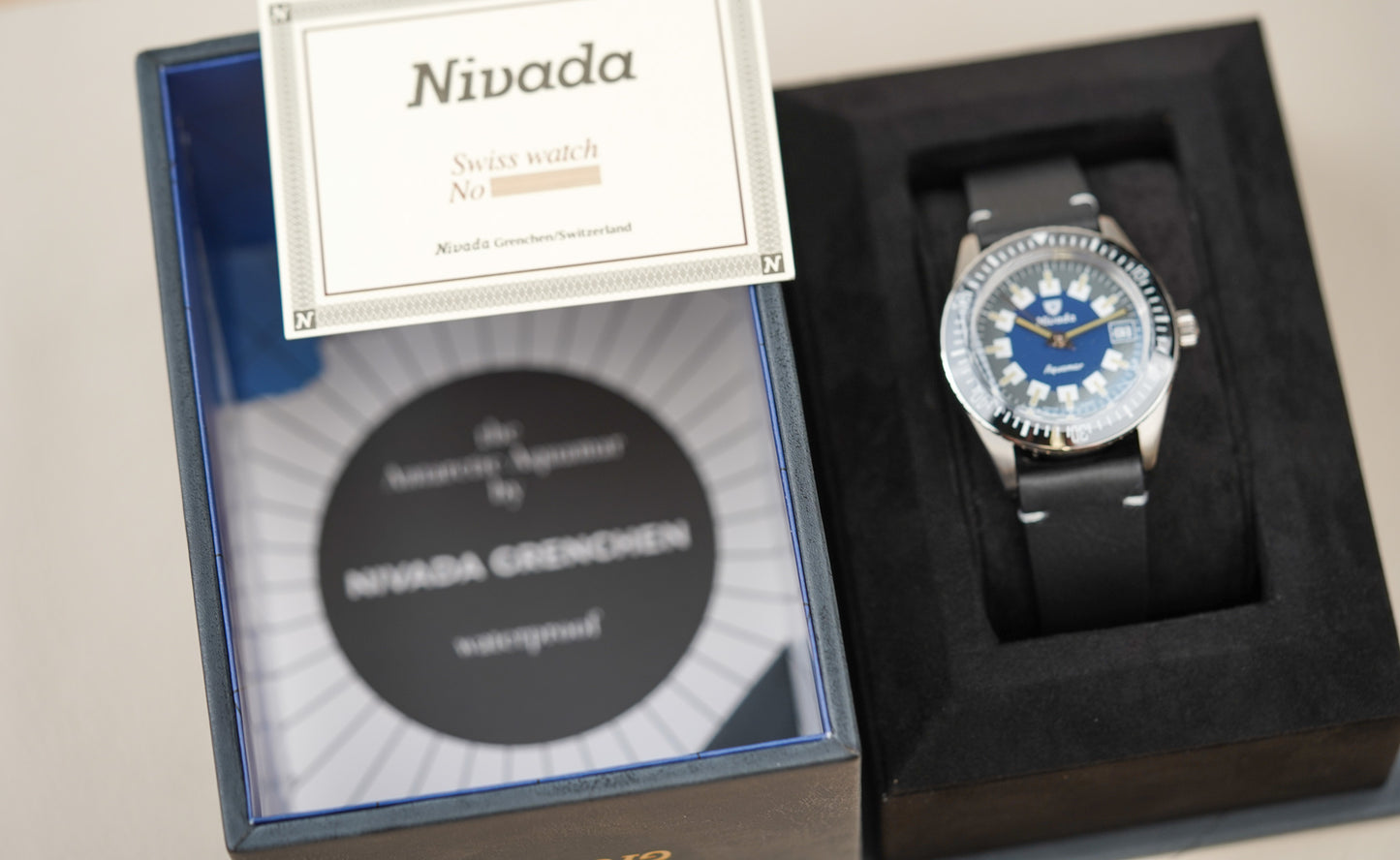 Nivada Grenchen Aquamar Vintage 32062A15