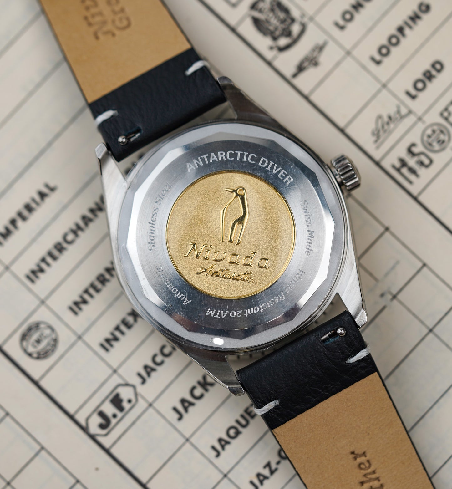 Nivada Grenchen Aquamar Vintage 32062A15