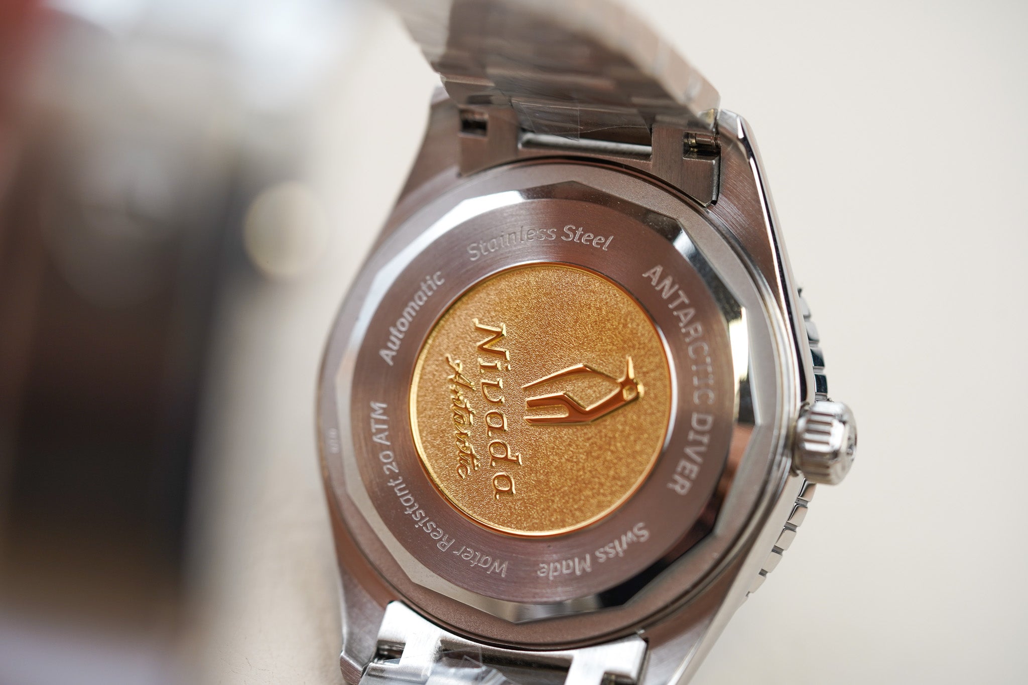 Nivada Grenchen Aquamar Vintage Flat Link 32062A20