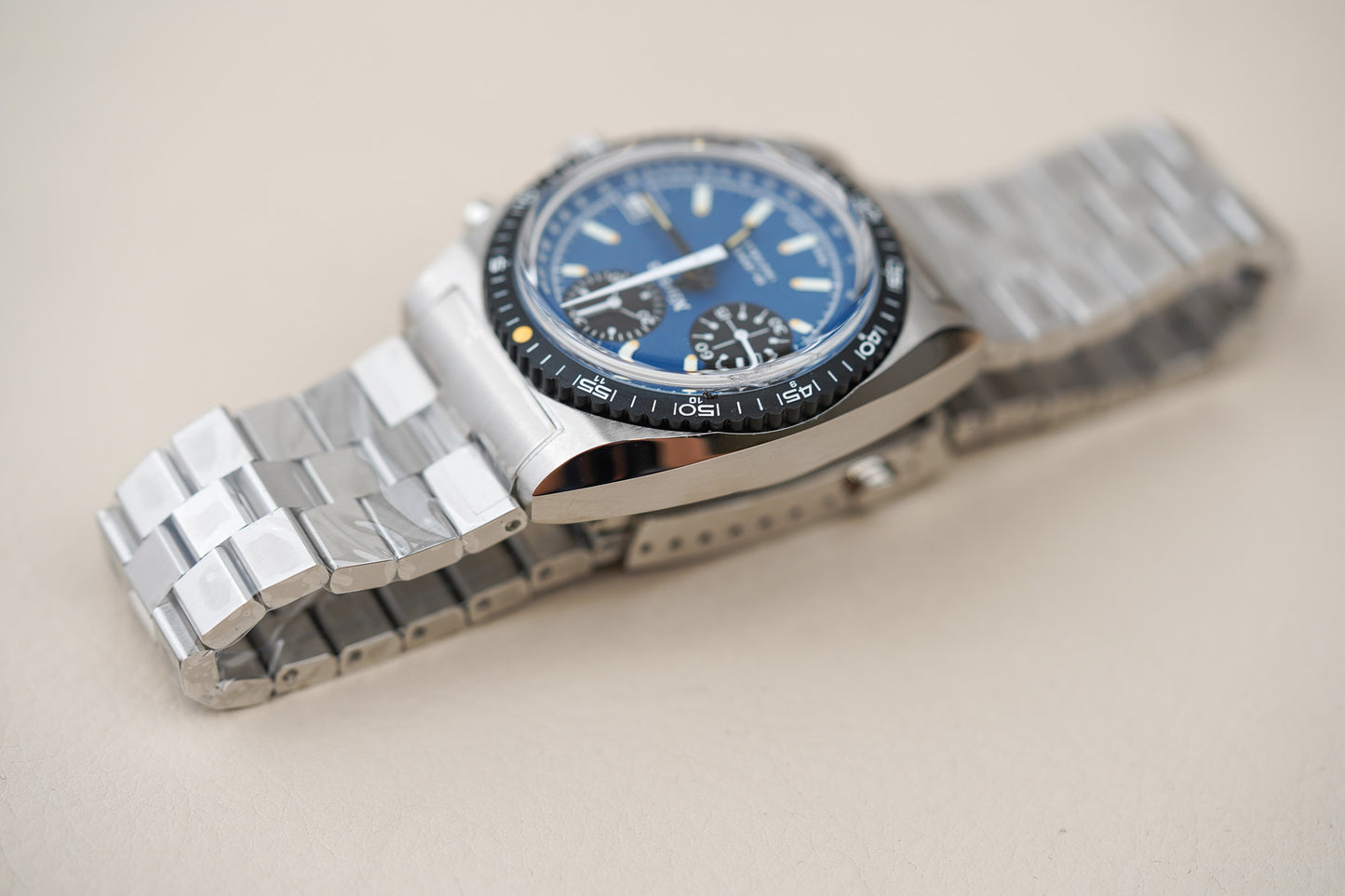 Nivada Grenchen Autochron Blue Limited Edition 77003A45