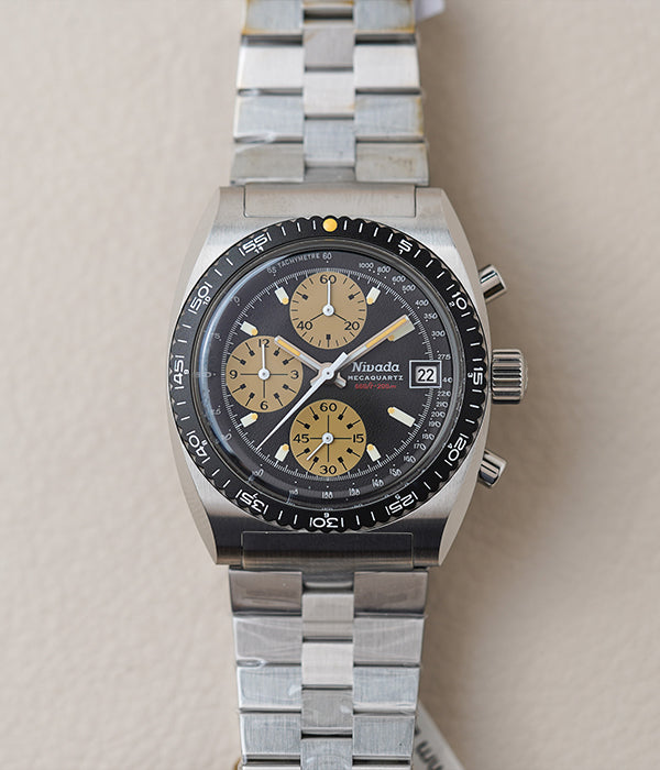 Nivada Grenchen Autochron MecaQuartz 77001Q45