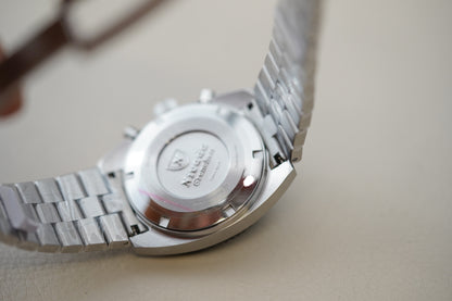 Nivada Grenchen Autochron Mecaquartz Blue 77005Q45