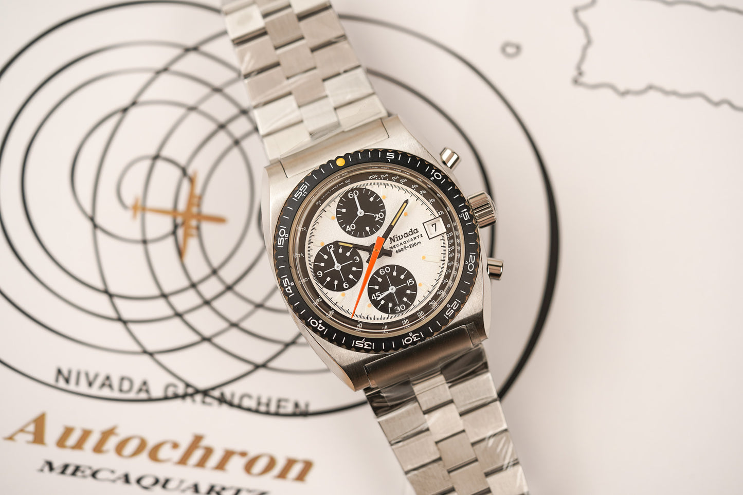 Nivada Grenchen Autochron Panda X Santurce Co 77003Q45