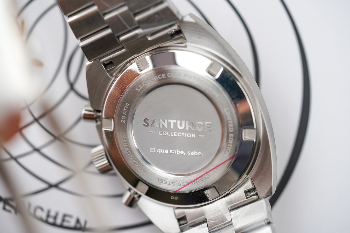 Nivada Grenchen Autochron Panda X Santurce Co 77003Q45