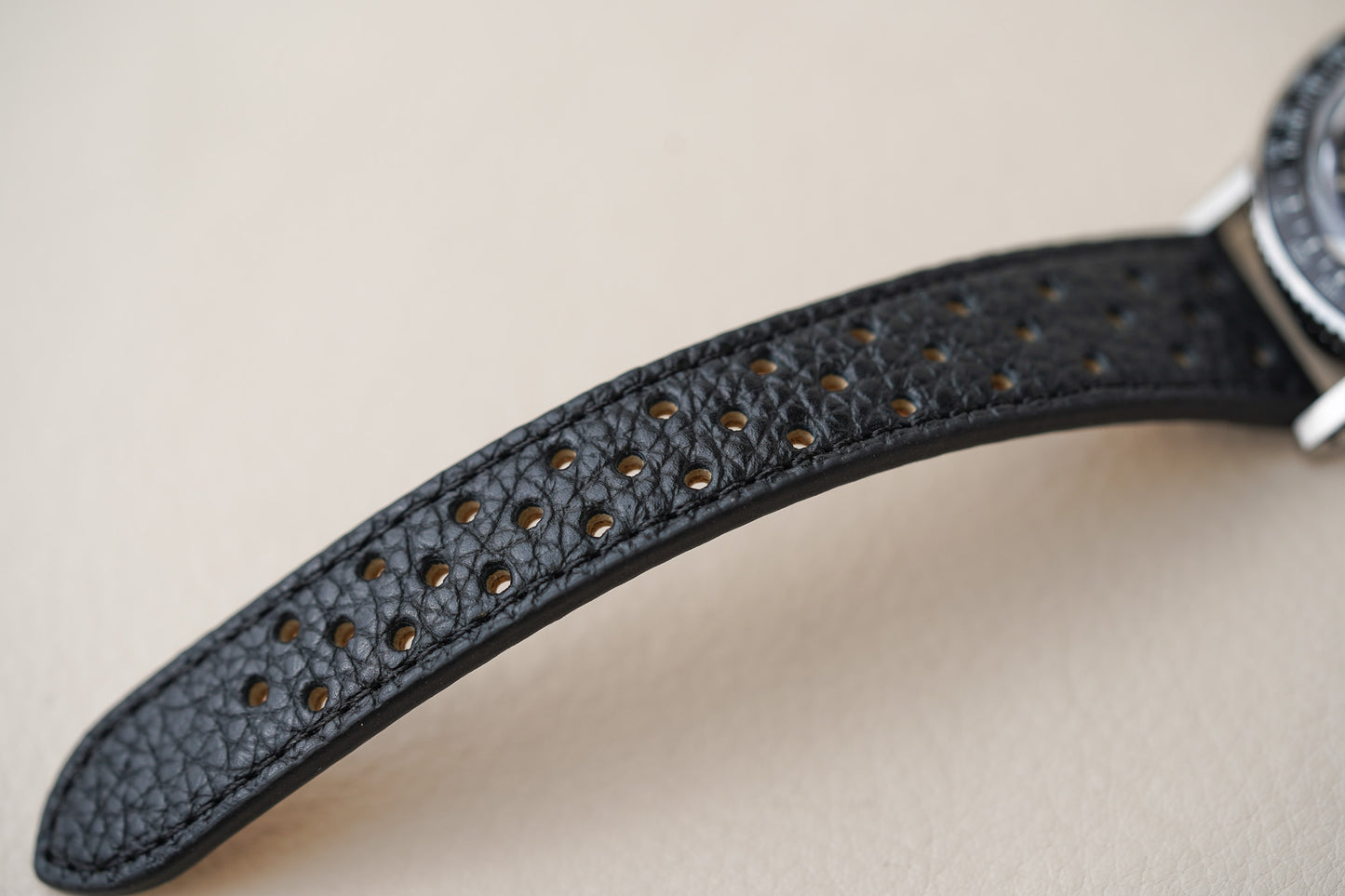 Nivada Grenchen Chronoking MecaQuartz Racing Black INTER BEZEL 87048Q10