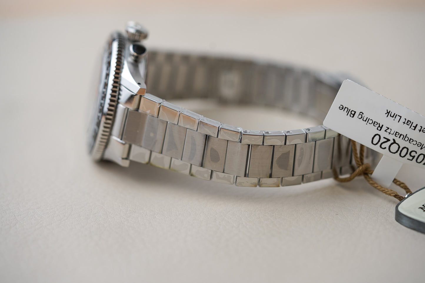 Nivada Grenchen Chronoking MecaQuartz Racing Blue INTER BEZEL 87050Q20