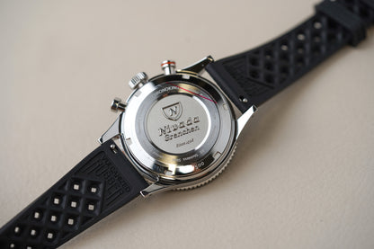 Nivada Grenchen Chronoking MecaQuartz Racing Carbon 87049Q01