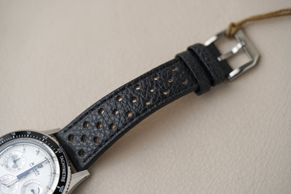 Nivada Grenchen Chronoking MecaQuartz Racing Silver INTER BEZEL 87046Q10