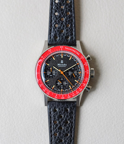 Nivada Grenchen Chronoking MecaQuartz Tachymeter INTER BEZEL 87040Q10