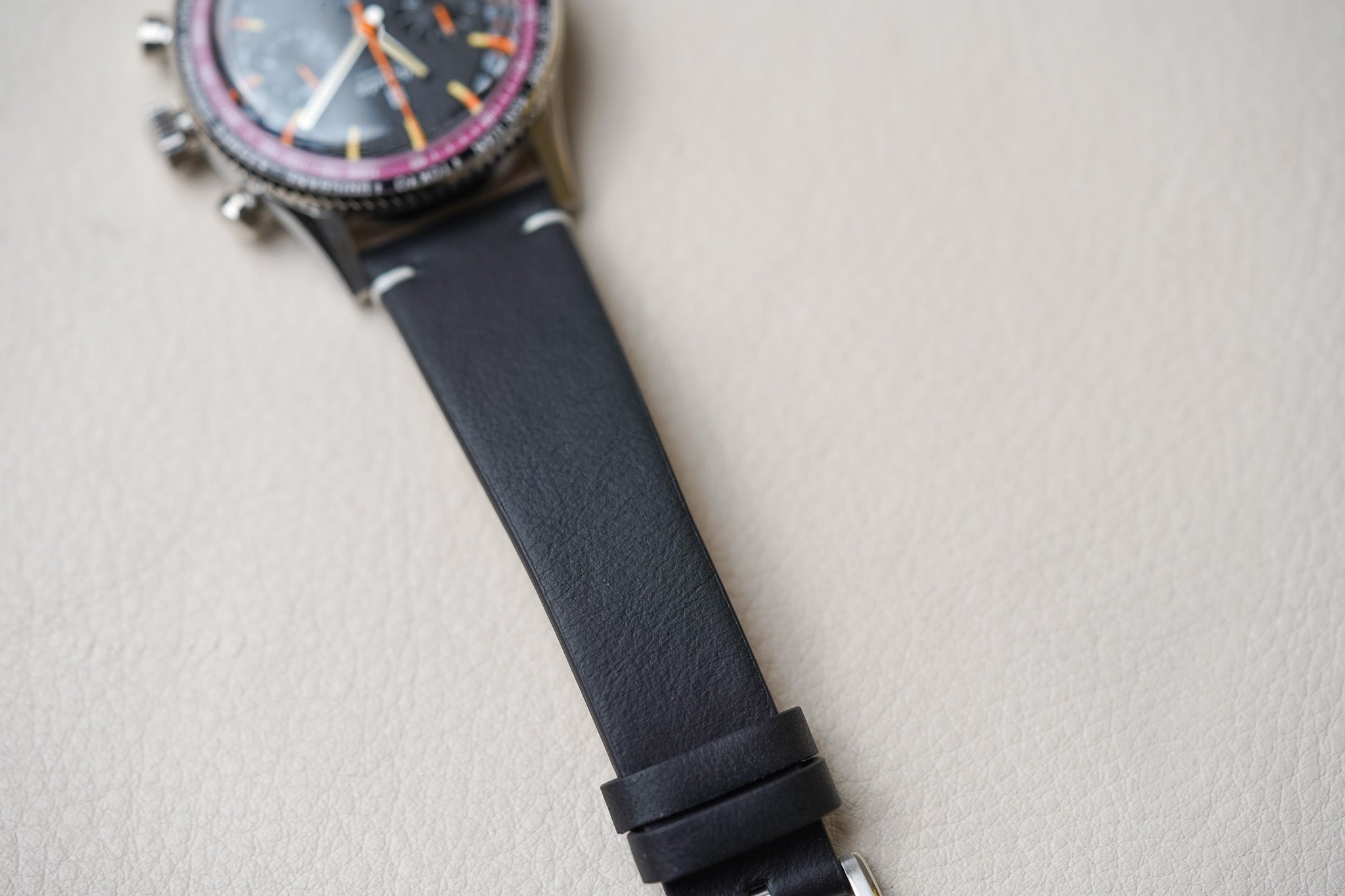 Nivada Grenchen Chronoking MecaQuartz Tachymeter INTER BEZEL 87042Q15