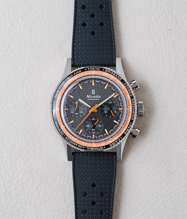 Nivada Grenchen Chronoking Mecaquartz - Inter Bezel 87042Q01