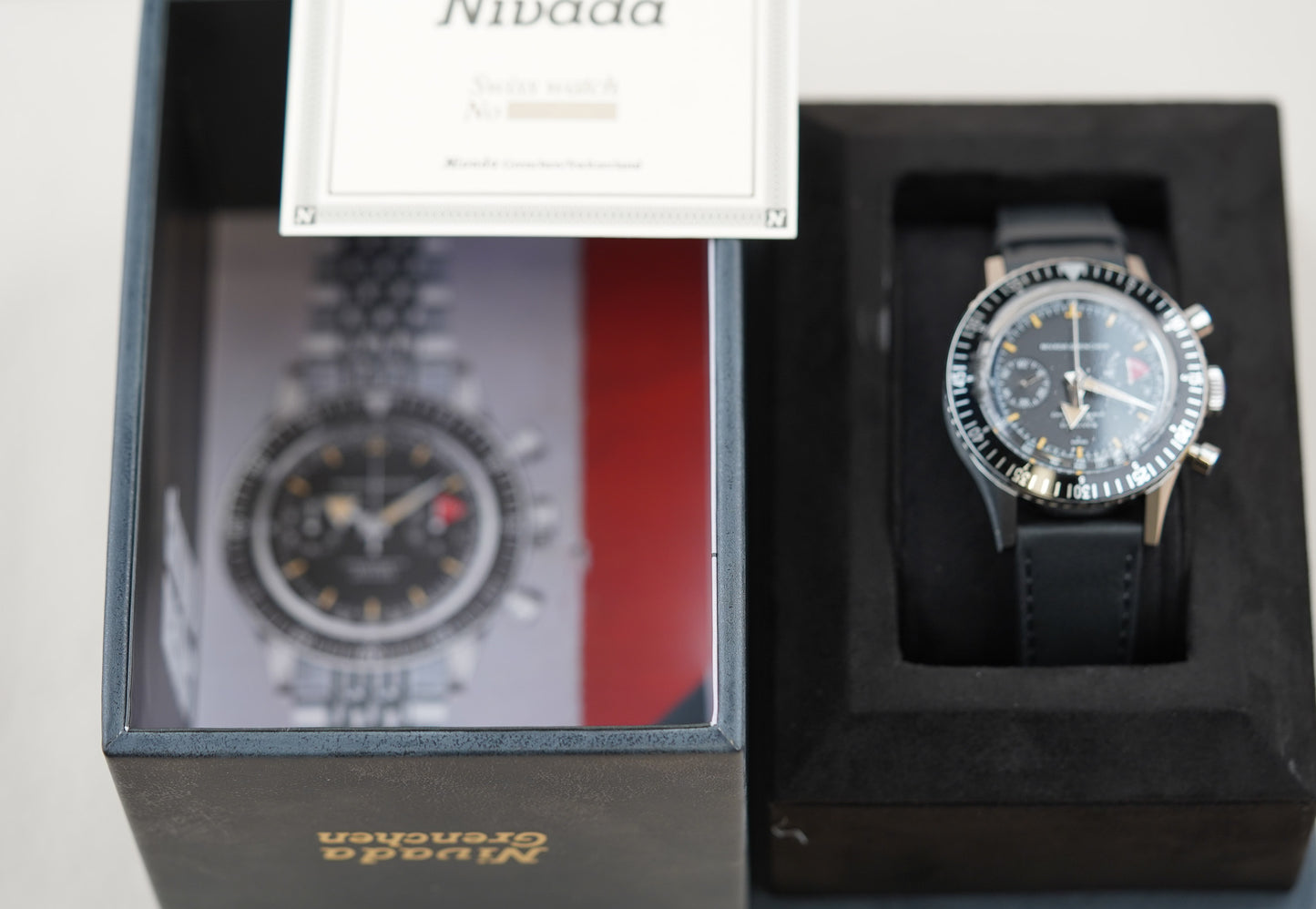 Nivada Grenchen Chronomaster Broad Arrow 41mm 85041M17