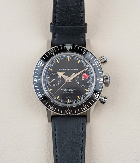 Nivada Grenchen Chronomaster Broad Arrow 41mm 85041M17