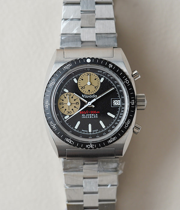 Nivada Grenchen Autochron White 77002A45