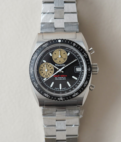 Nivada Grenchen Autochron White 77002A45