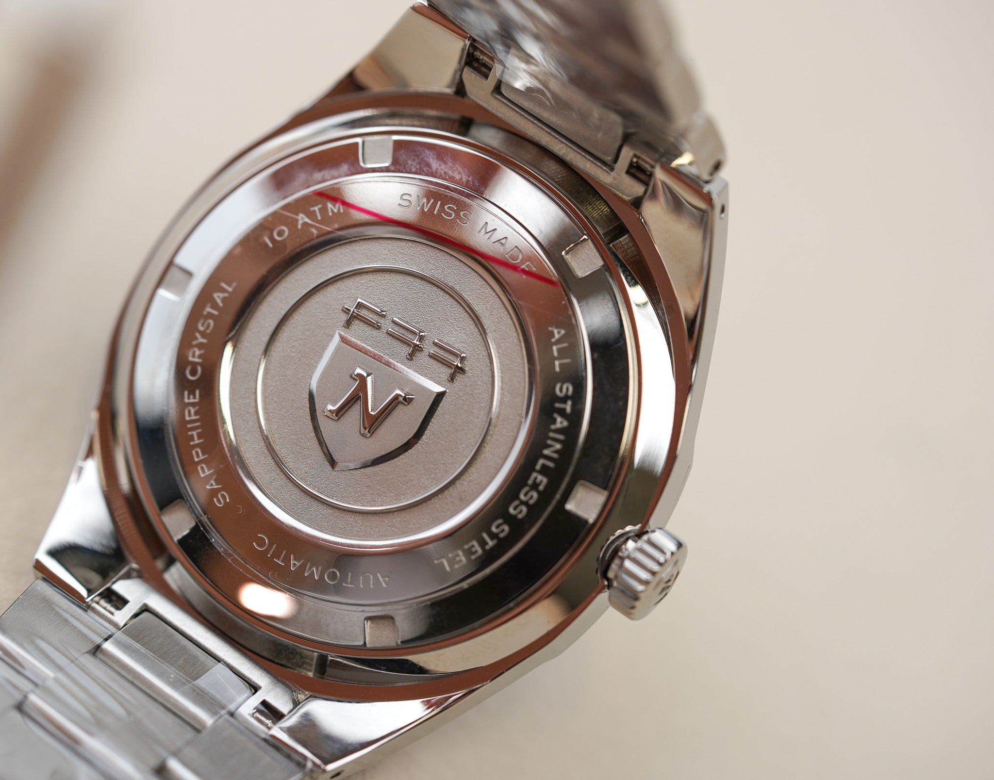 Nivada Grenchen F77 41mm Black Dial No Date 68041A77A – Belmont
