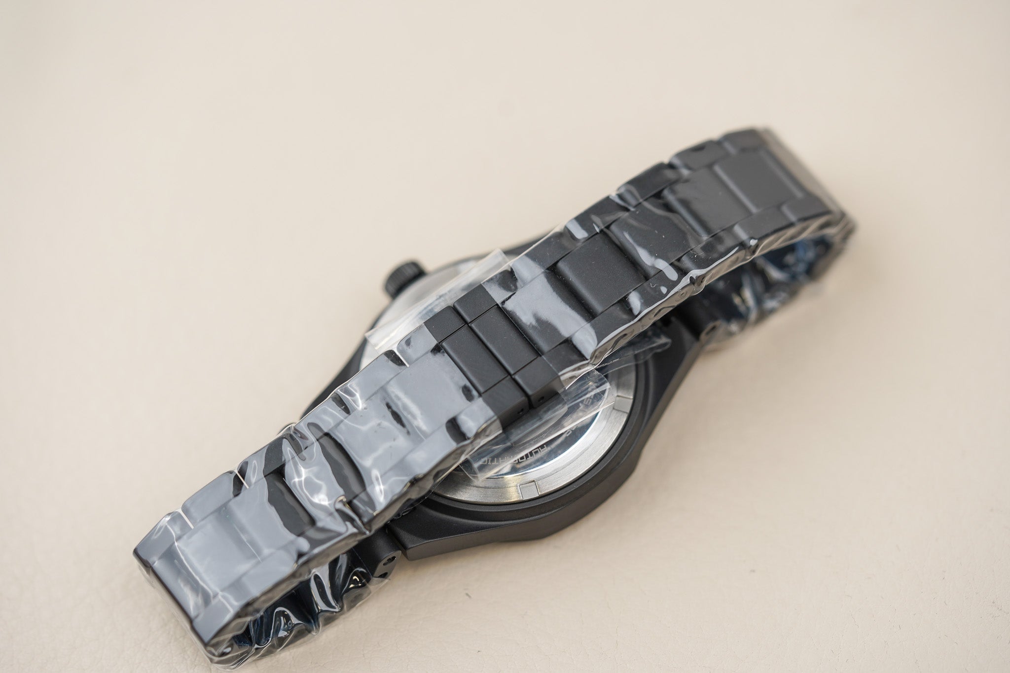 Nivada Grenchen F77 Black Ceramic Braided Dial MK1 68004A77