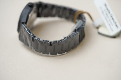 Nivada Grenchen F77 Black Ceramic Lapis Lazuli Dial 68022A77