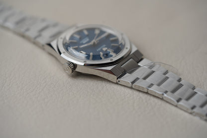 Nivada Grenchen F77 Blue With Date 69001A77