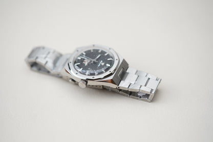 Nivada Grenchen F77 MK2 Open Heart Titanium 38mm 68023A77