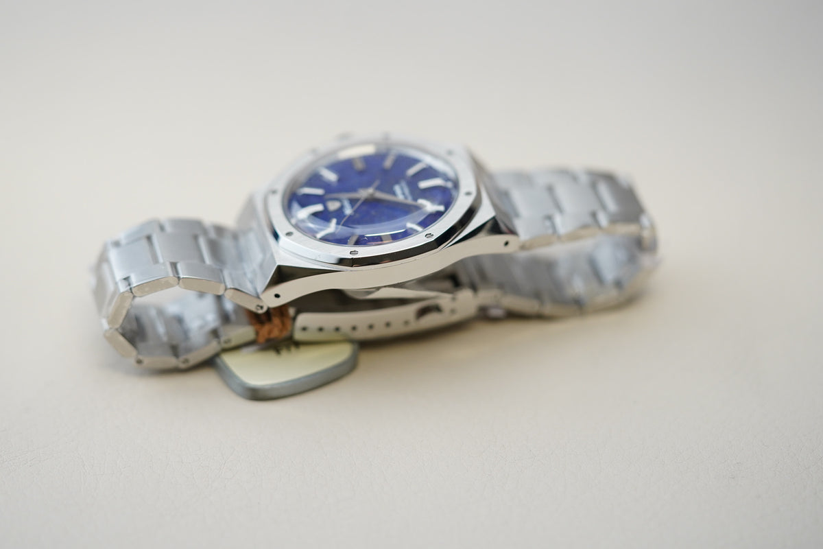Nivada Grenchen F77 MK2 SST Lapis Lazuli Dial 68048A77