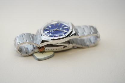 Nivada Grenchen F77 MK2 SST Lapis Lazuli Dial 68048A77