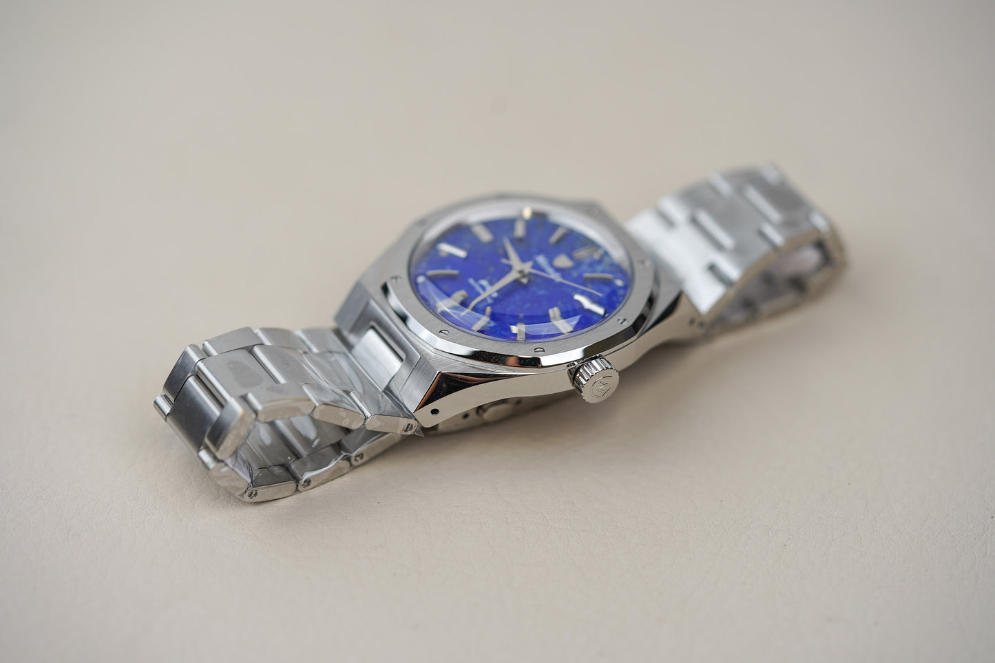 Nivada Grenchen F77 MK2 SST Lapis Lazuli Dial 68048A77