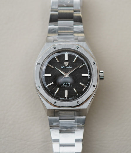 Nivada Grenchen F77 MK2 SST Meteorite 38mm 68049A77