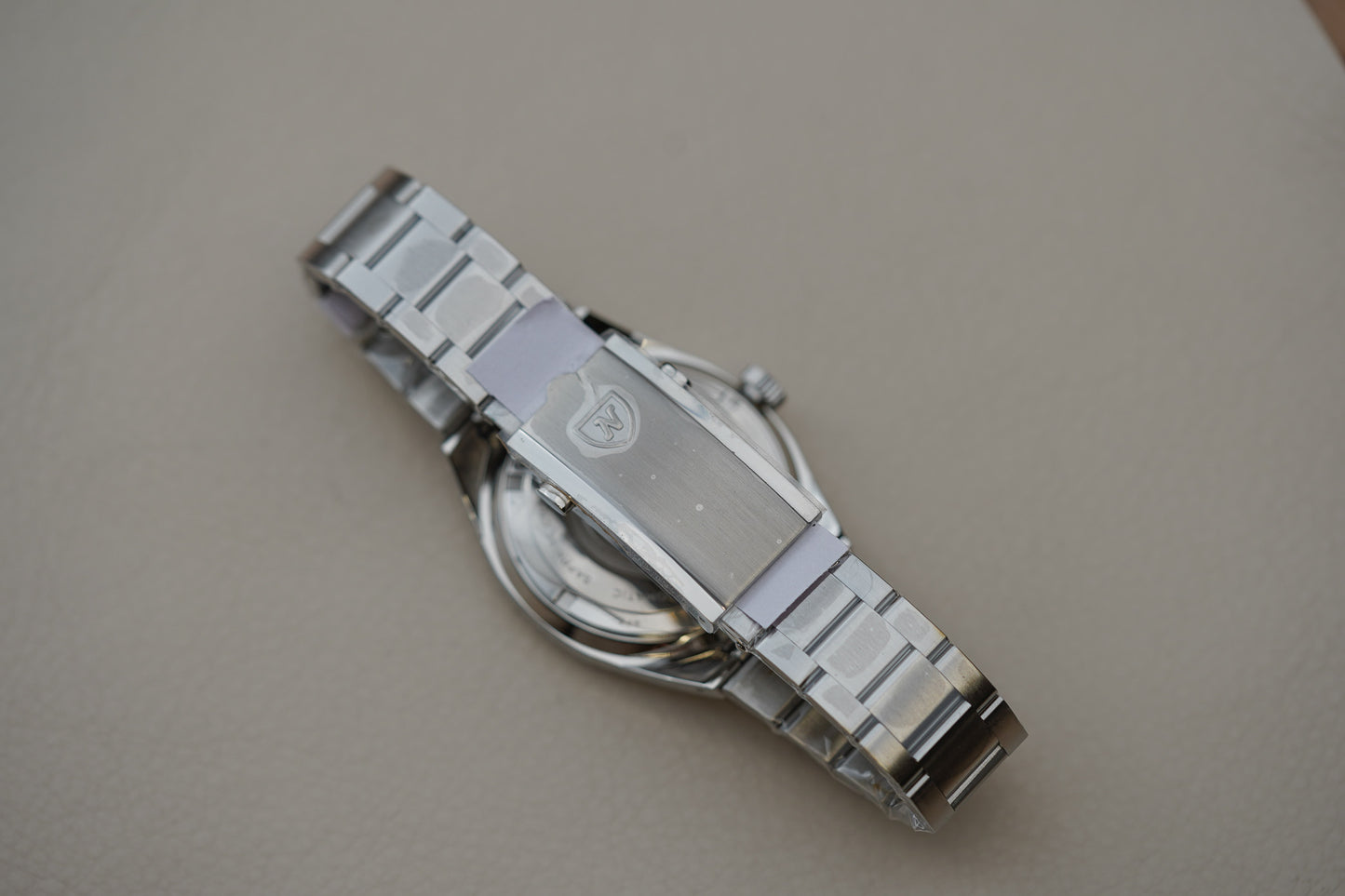 Nivada Grenchen F77 MK2 SST White Dial Date 69014A77