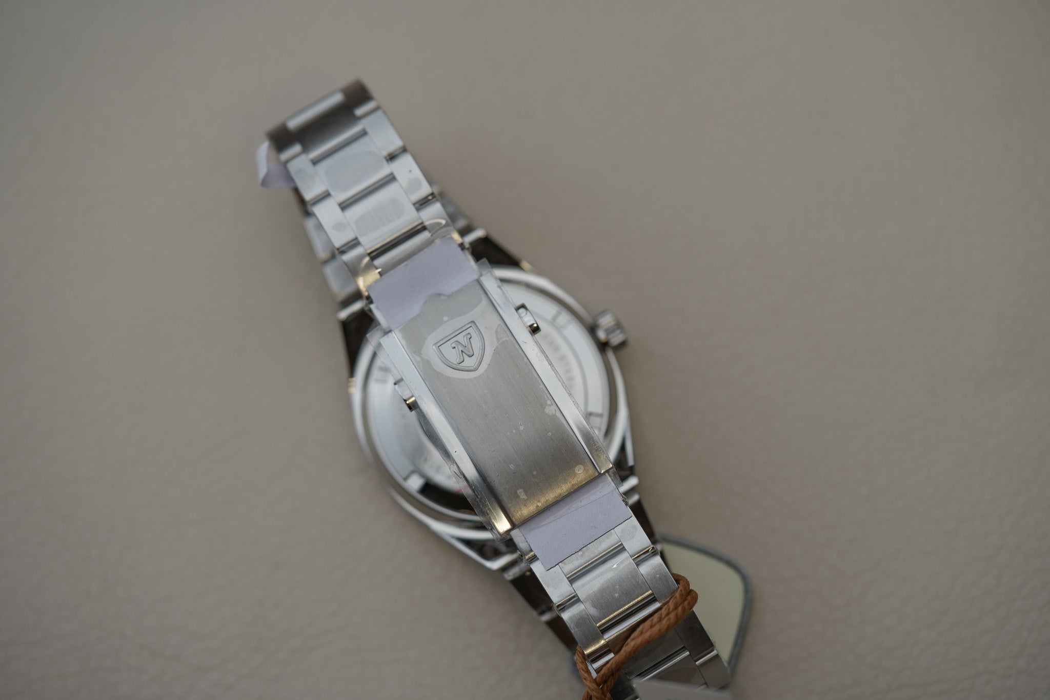 Nivada Grenchen F77 MK2 SST White Dial No Date 68046A77